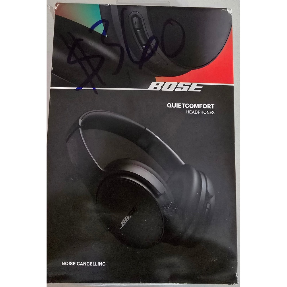 Bose QuietComfort Noise Cancelling Wireless Headphones Black 884367-0100 New